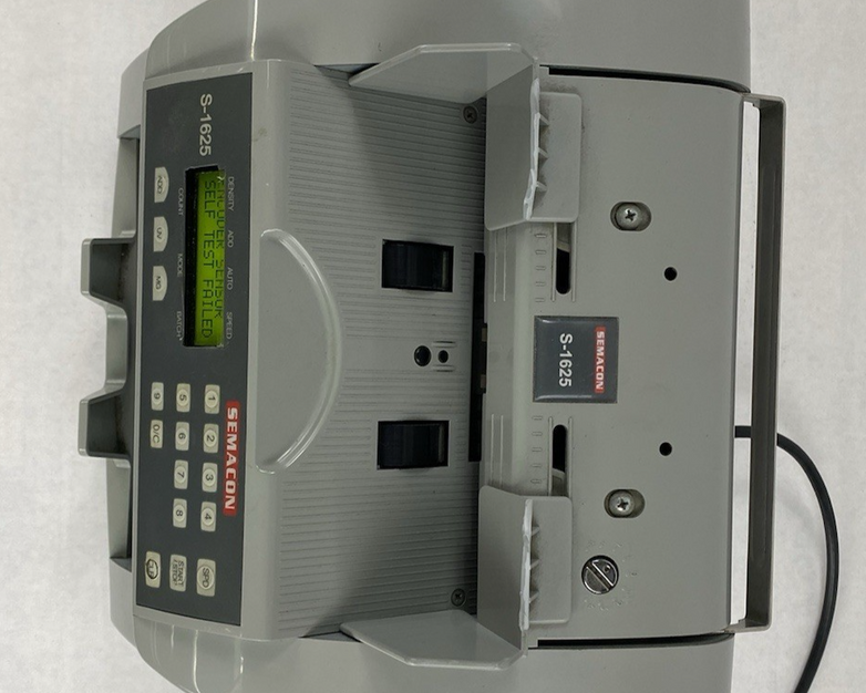 Semacon S-1625 Premium Bank Grade Currency Counter - Parts or Repair