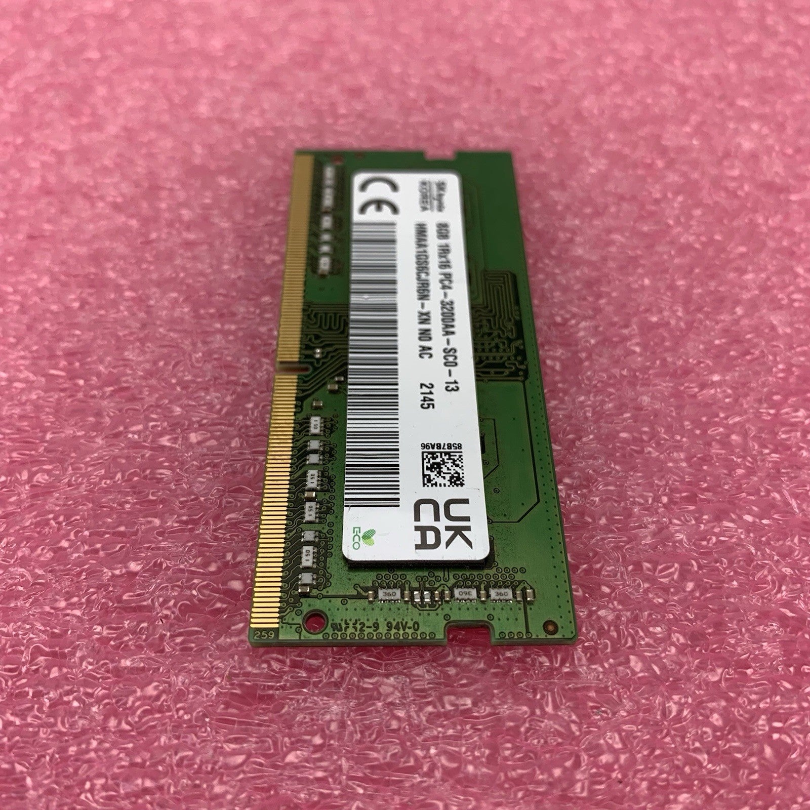 SK Hynix HMAA1GS6CJR6N-XN PC4-3200AA-SC0-13 8GB 1Rx16 Desktop Memory RAM2