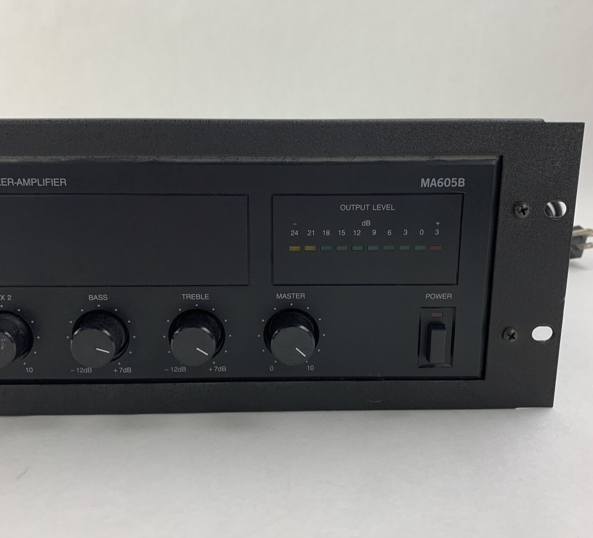 University Sound  MA605B  60-Watt Mixer-Amplifier Tested