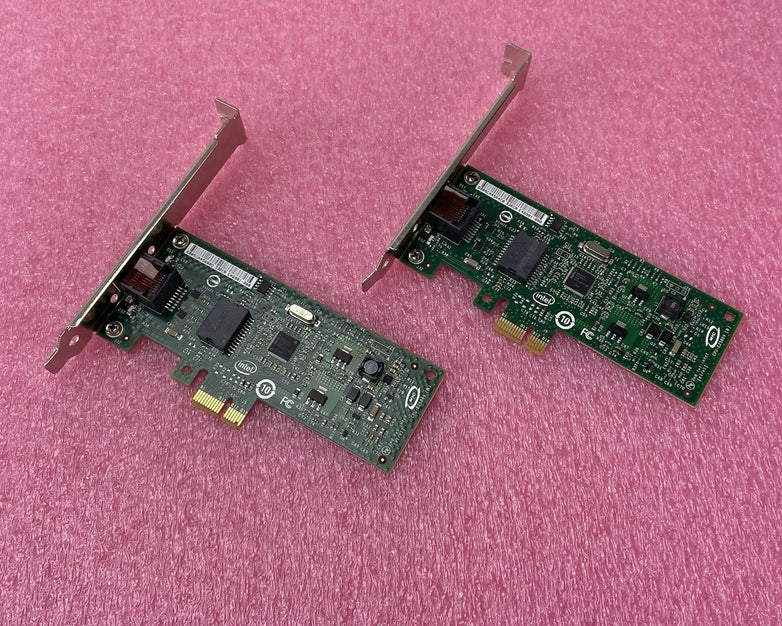 Lot of 2 Intel Gigabit CT Desktop Adapter PCIe EXPI9301CTBLK
