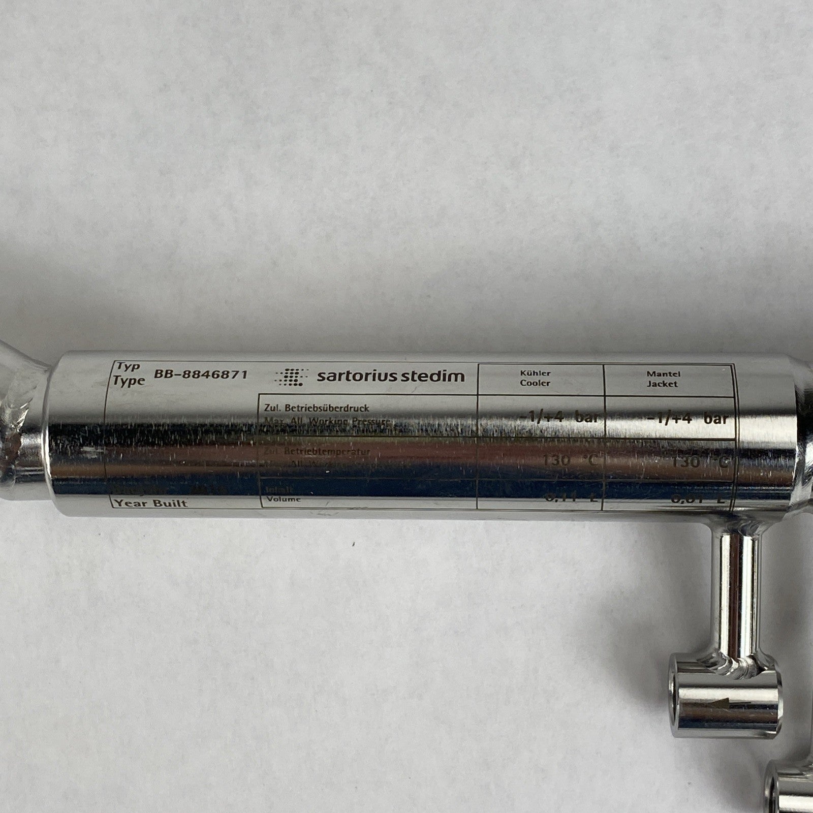 Sartorius Stedim BB-8846871 Biostat A Exhaust Cooler for Benchtop Bioreactor3