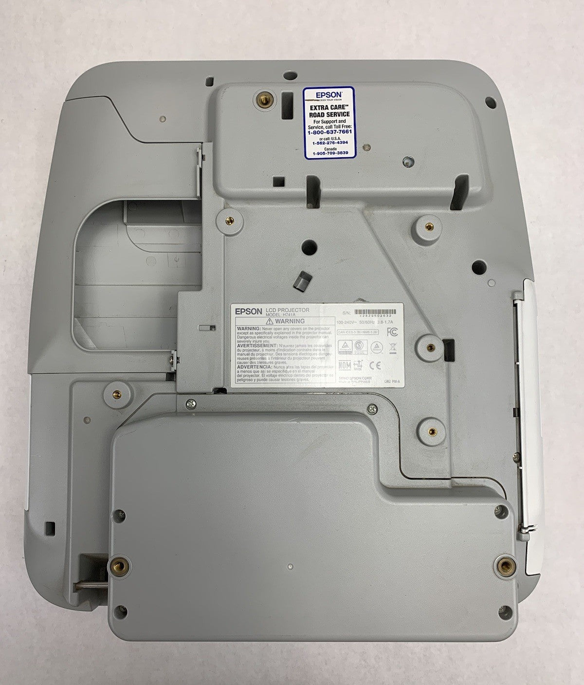Epson H741A BrightLink 685Wi LCD Projector 3805 Lamp Hours