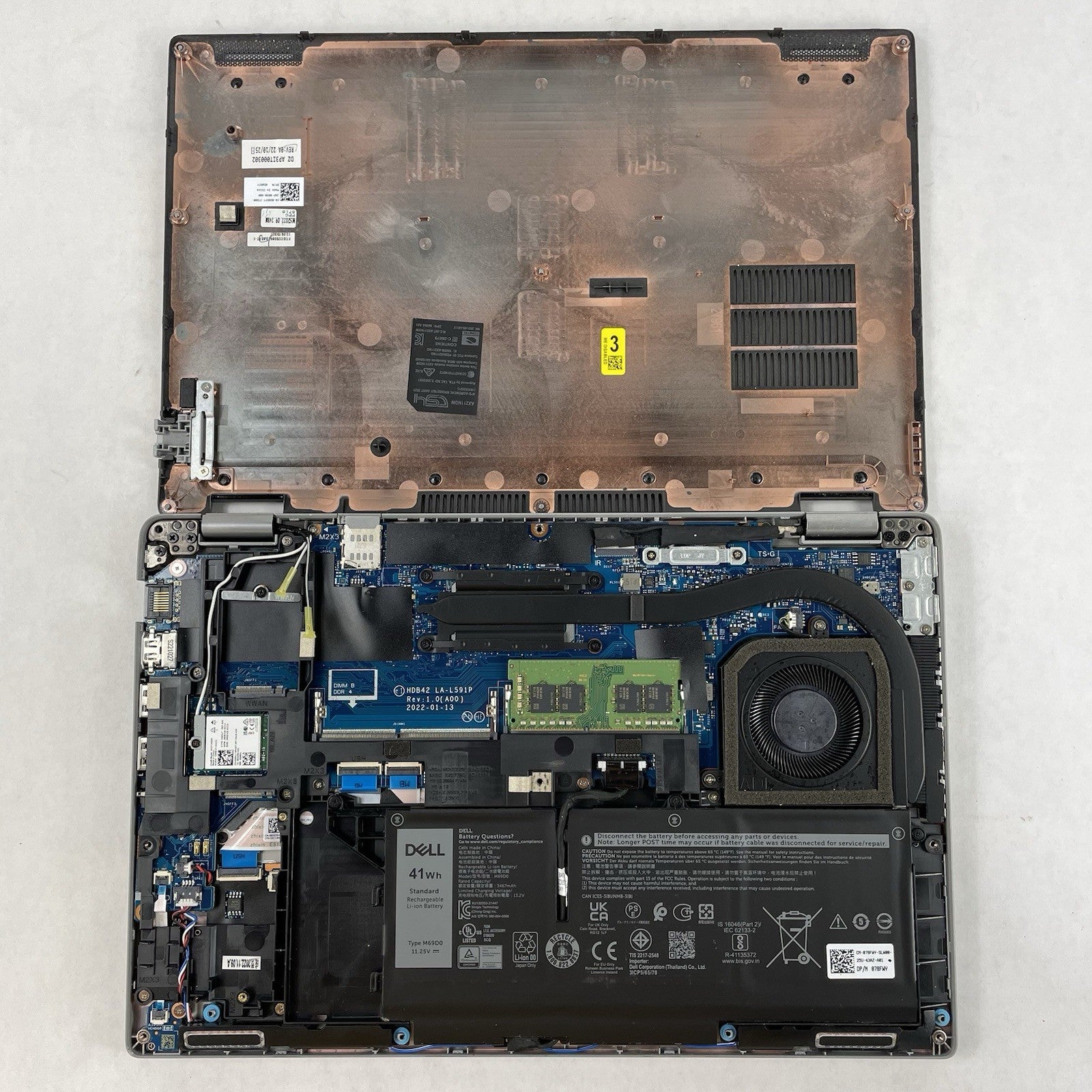 Dell Latitude 5430 14" i5-1235U 3.96 GHz 16 GB RAM No SSD/OS/AC17