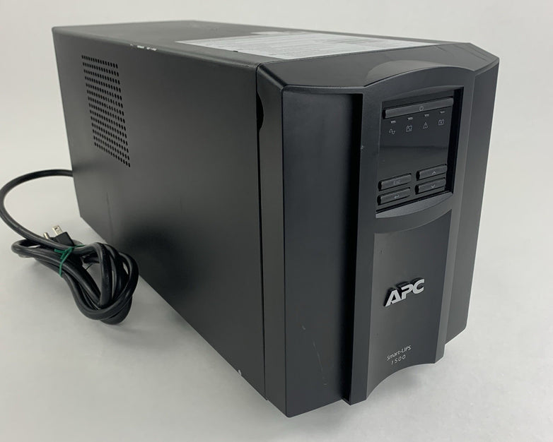 APC SMT1500 1500 120V 8 Outlet Battery Backup Power Supply Tested No Batteries