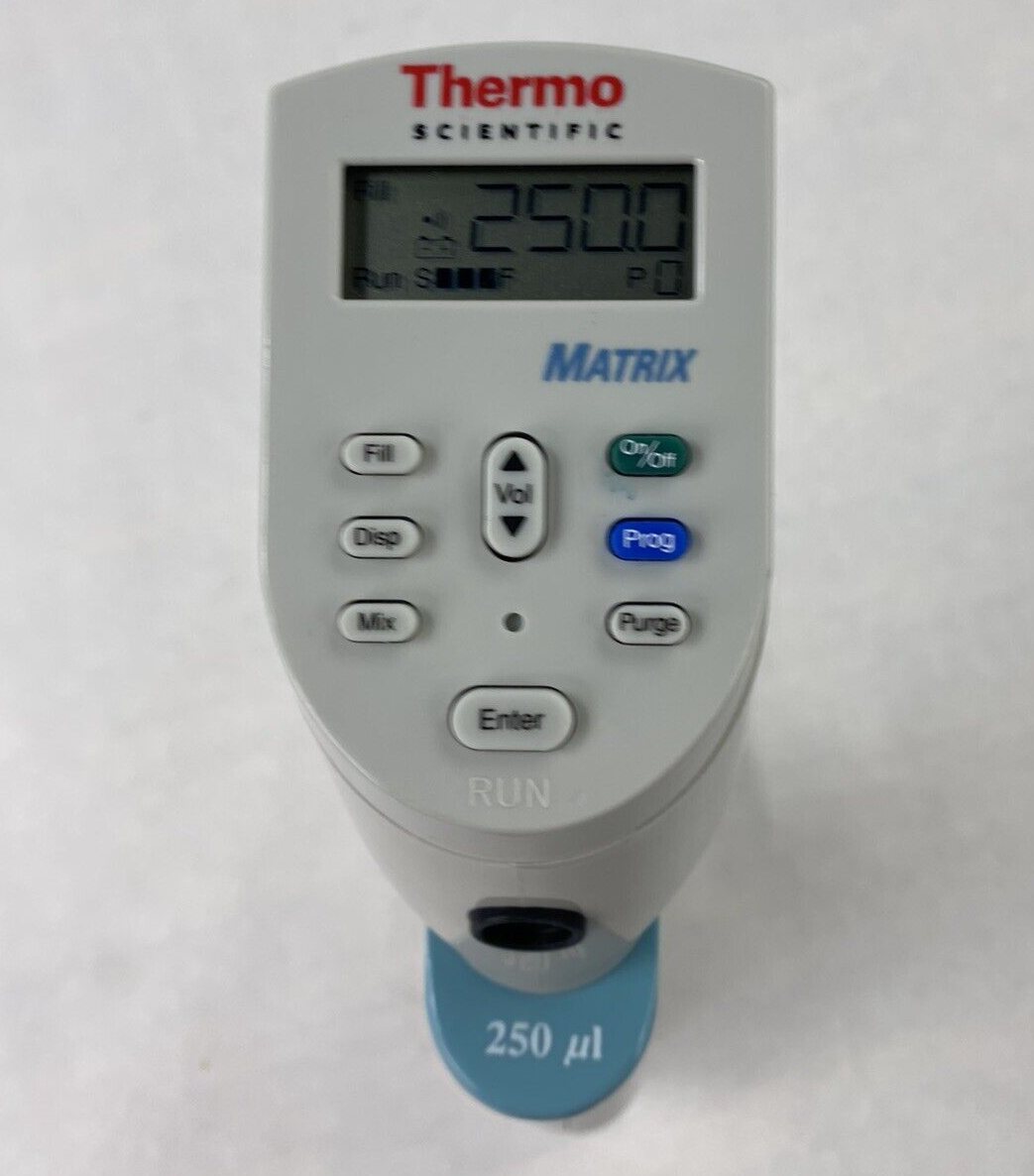 Thermo Scientific Matrix 250 uL 12 Channel Digital Pipette Power Tested