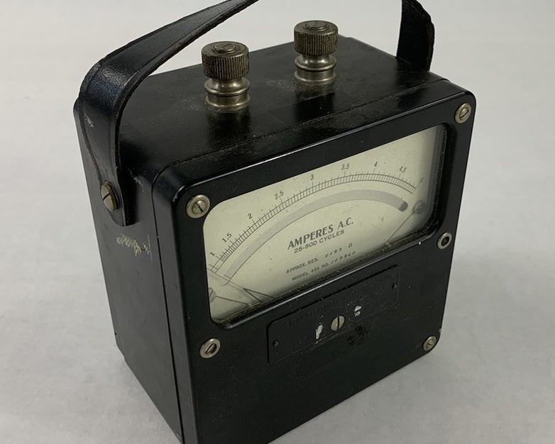 Weston Electric 433 109960 Amperes A.C. Meter