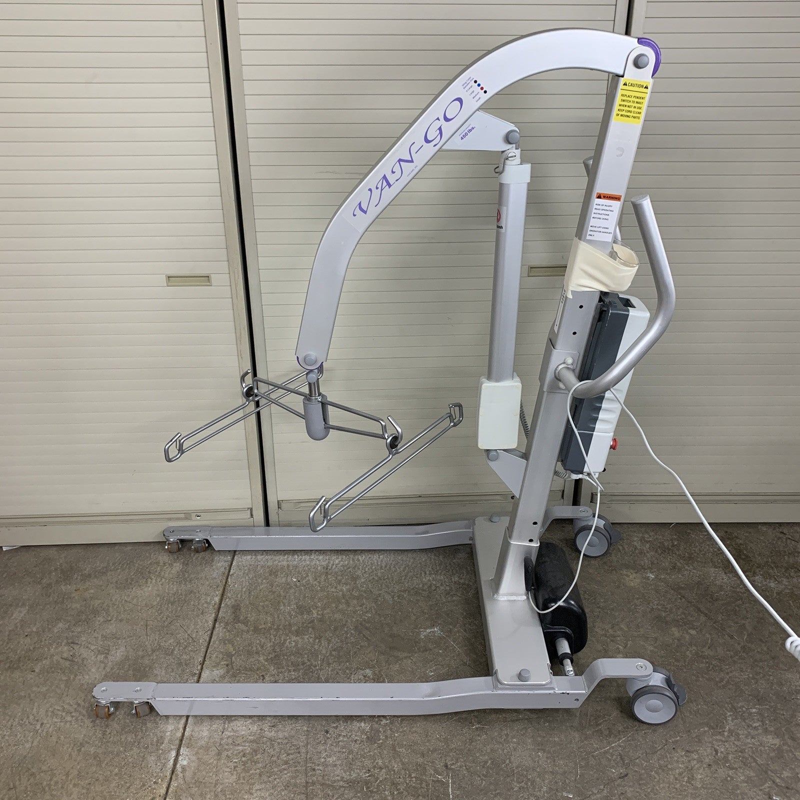Vancare Inc Van-GO Lift Patient Positioner Powers On w/ Battery