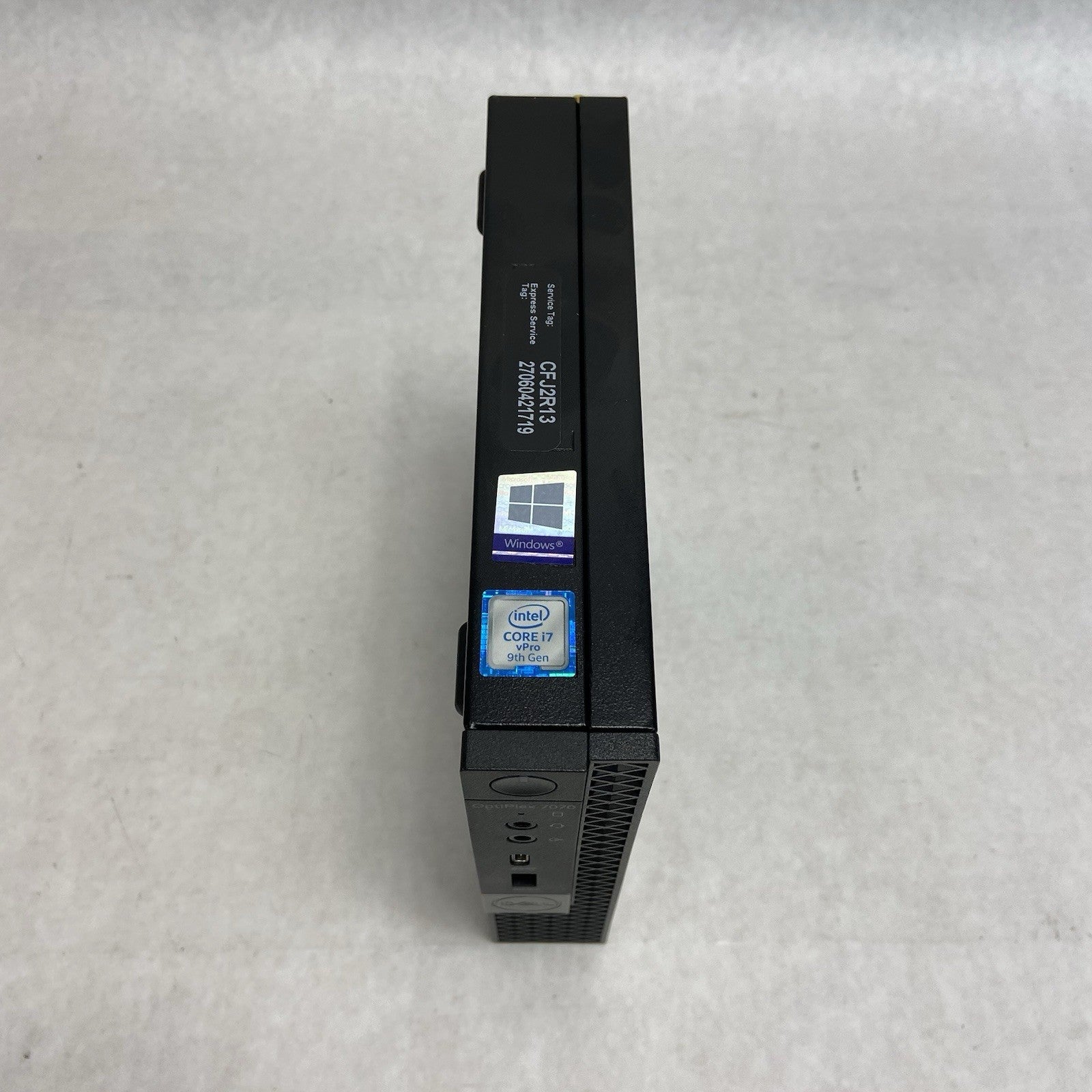 Dell Optiplex 7070 Micro Intel Core i7-9700T 2GHz 8GB RAM No AC/HDD/OS2