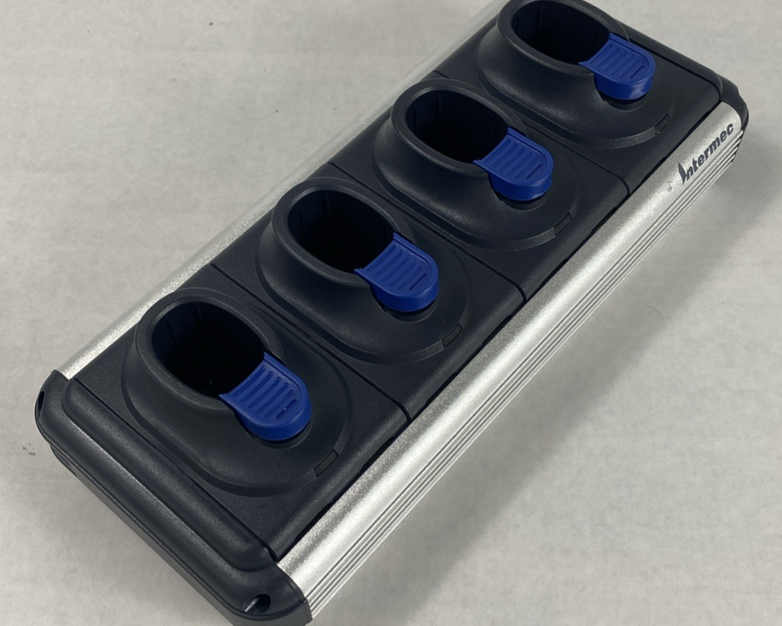Intermec AC7 852-908-001 12V 2.4A 4-Bay Battery Charger No AC Adapter