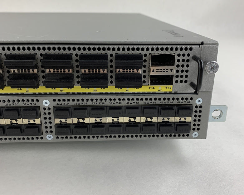 Cisco Nexus  N9K-C9396PX 48 Port 10 Gigabit SFP+ Switch 1x N9K-M12PQ Tested