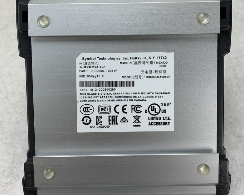 Symbol CRD9000-1001SR Charging Cradle - No AC Adapter Power Supply