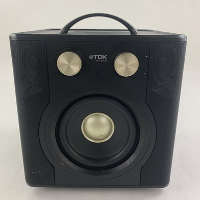 TDK TDK-V513 Wireless Bluetooth Sound Cube Speaker Tested with a Bad Aux Port