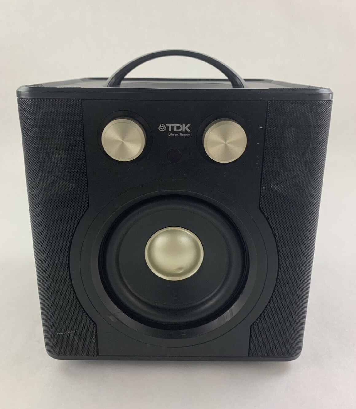 TDK TDK-V513 Wireless Bluetooth Sound Cube Speaker Tested with a Bad Aux Port