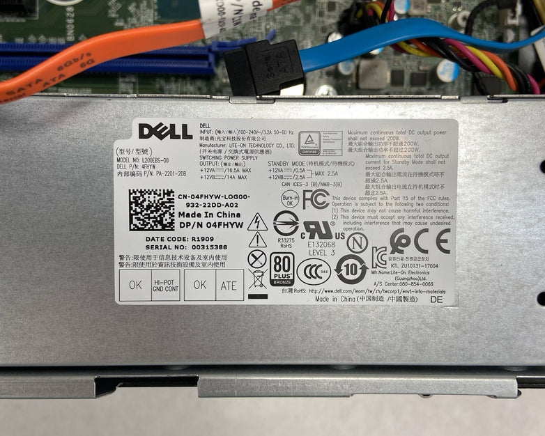 Dell Optiplex 3060 SFF Intel Core i5-8500 3GHz 8GB RAM No HDD No OS