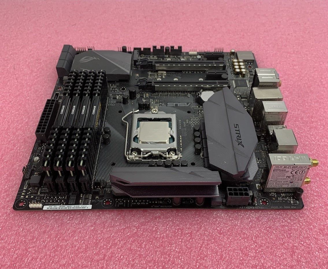 ASUS Strix Z270G Gamming Motherboard Intel Core i7-6700K 4GHz 16GB RAM w/ Shield