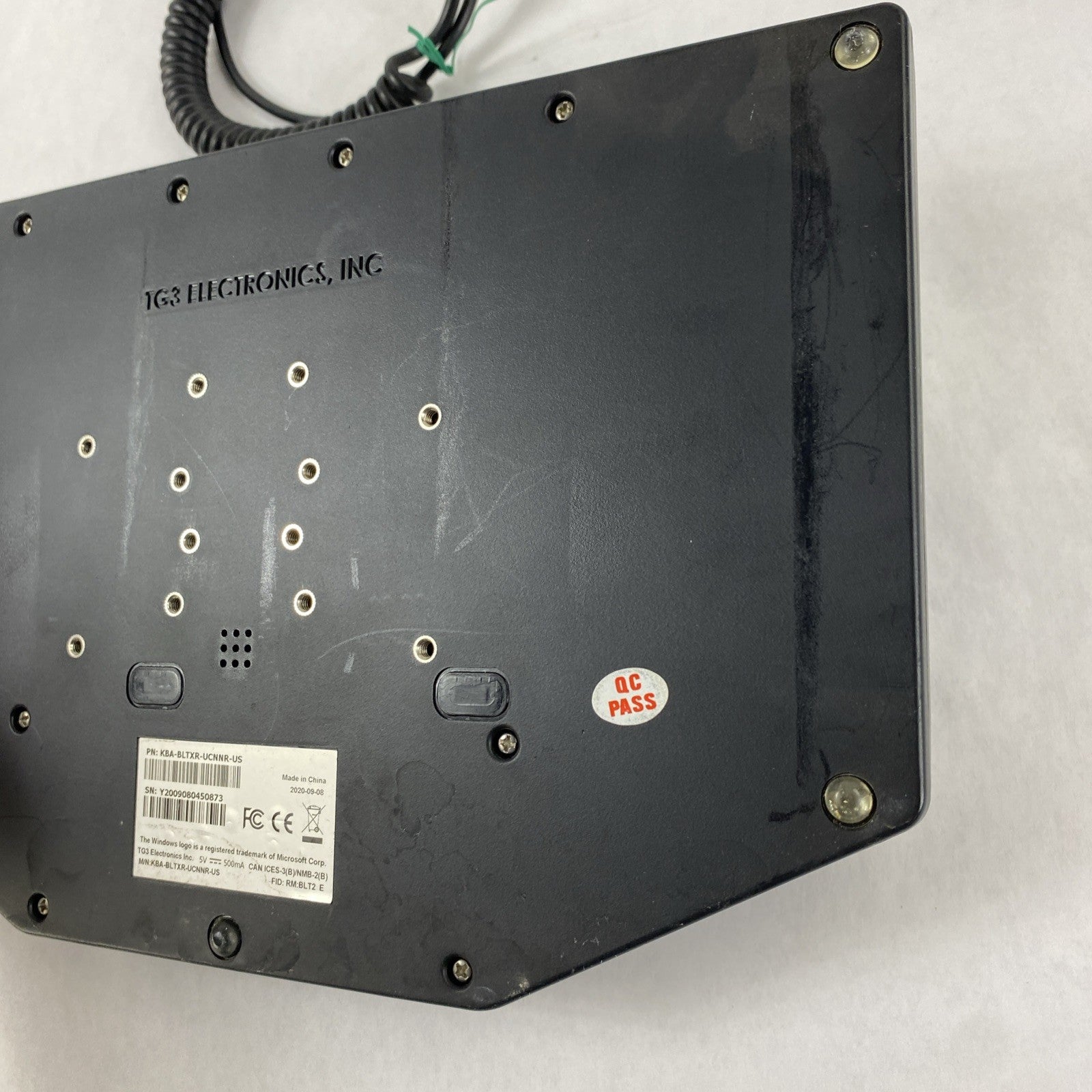 TG3 Electronics KBA-BLTXR-UCNNR-US Rugged Keyboard Tested15