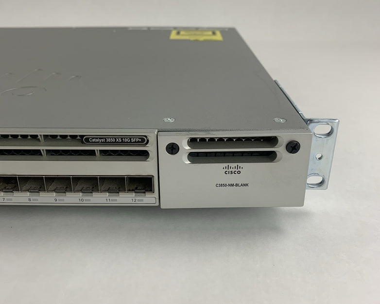 Cisco WS-C3850-12XS-S 12-Port SFP+ 10Gb 3850 Switch-No Power Cord