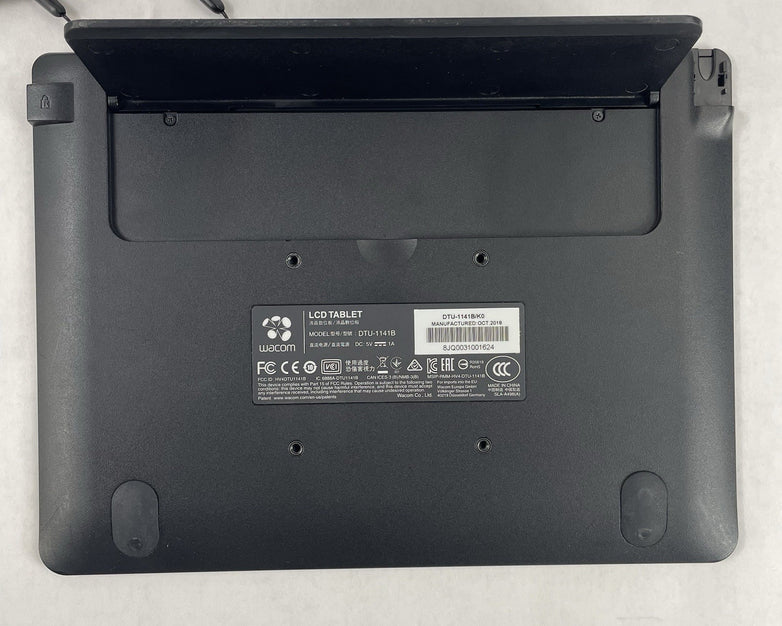 Wacom DTU-1141B 10.1" FHD Drawing Tablet - Bad Stylus Cable/No Power Cord & Cord