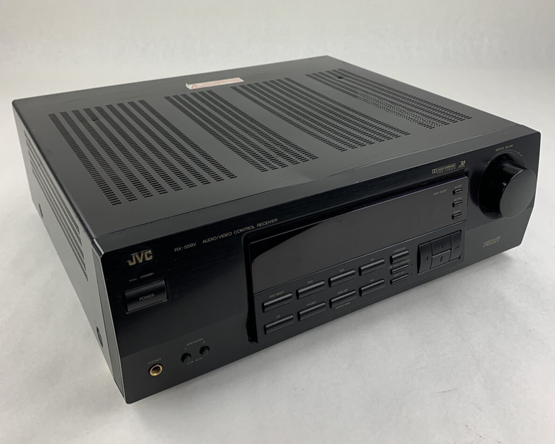 JVC  RX-558V Audio Receiver Black Tested Vintage No Remote