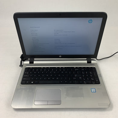 HP Probook 450 G3 Laptop 15.6" i5-6200U 2.3 GHz 8 GB Ram No OS No HDD No AC