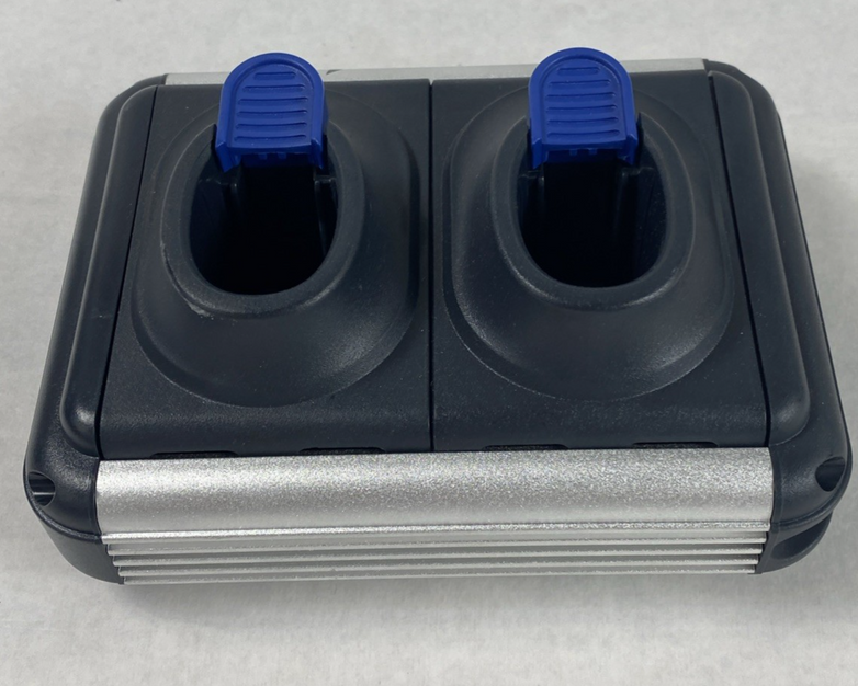 Intermec AC6 852-907-001 12V 1.2A 2-Bay Battery Charger No AC Adapter