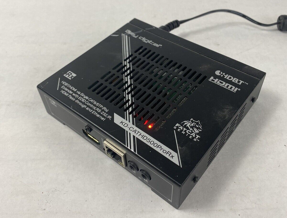 Lot of 3 Key Digital KD-CATHD500ProRx Video Console Transmitter Tested