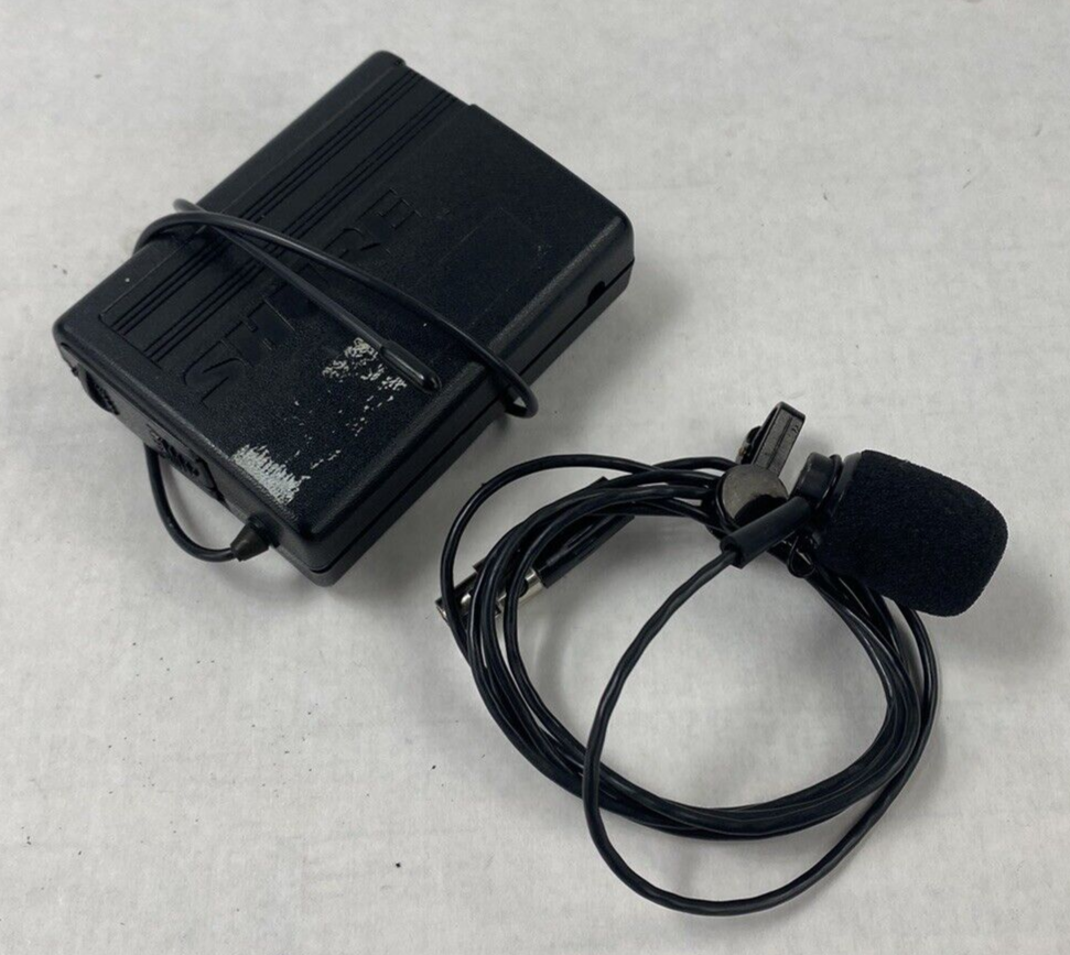 Shure LX1-CM 192.600MHz Wireless Bodypack Microphone Transmitter Power Tested