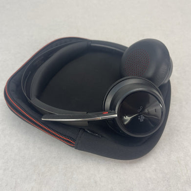 Poly Voyager Focus 2 Noise Cancelling On-Ear Headset With USB Charging Cord