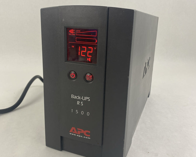 APC Back-UPS RS 1500 BR1500LCD Uninterruptible Power Supply No Battery Tested