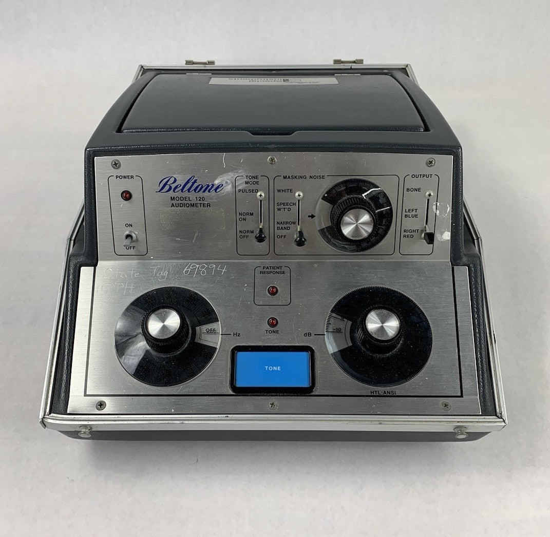 Beltone Special Instruments 119 Audiometer w/ Headphones - Untested