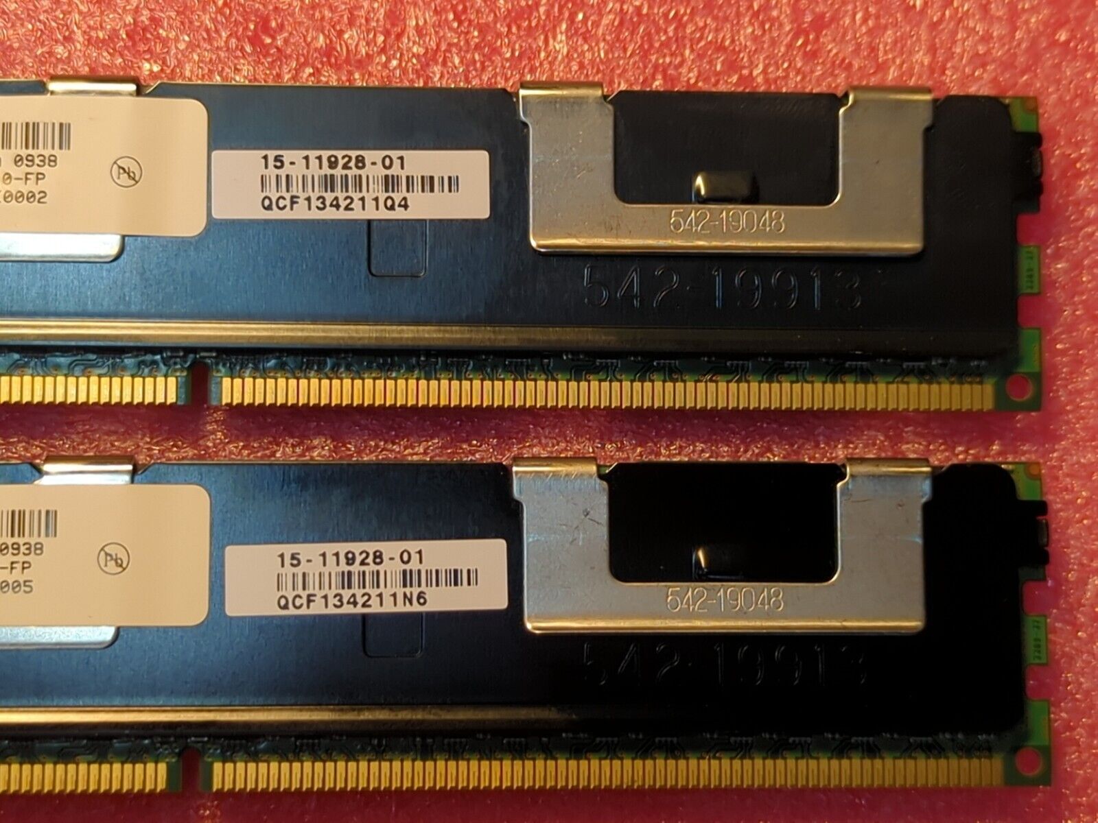 2x8GB 16GB Kit Micron DDR3 4Rx4 PC3-8500R Server Memory DIMM MT72JSZS1G72PZ