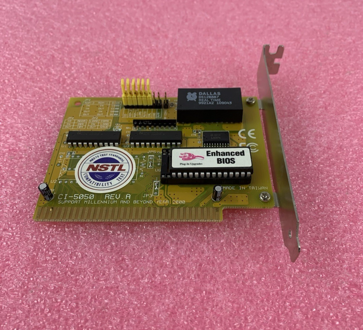 Centos CI-5050 Y2K 2000 Clock Card