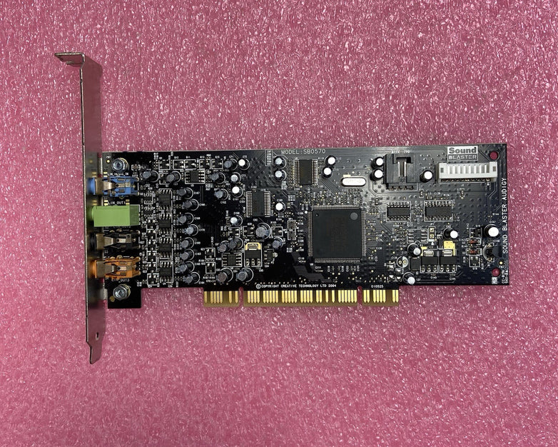 Creative Labs Sound Blaster SB0570 PCI Audio Card