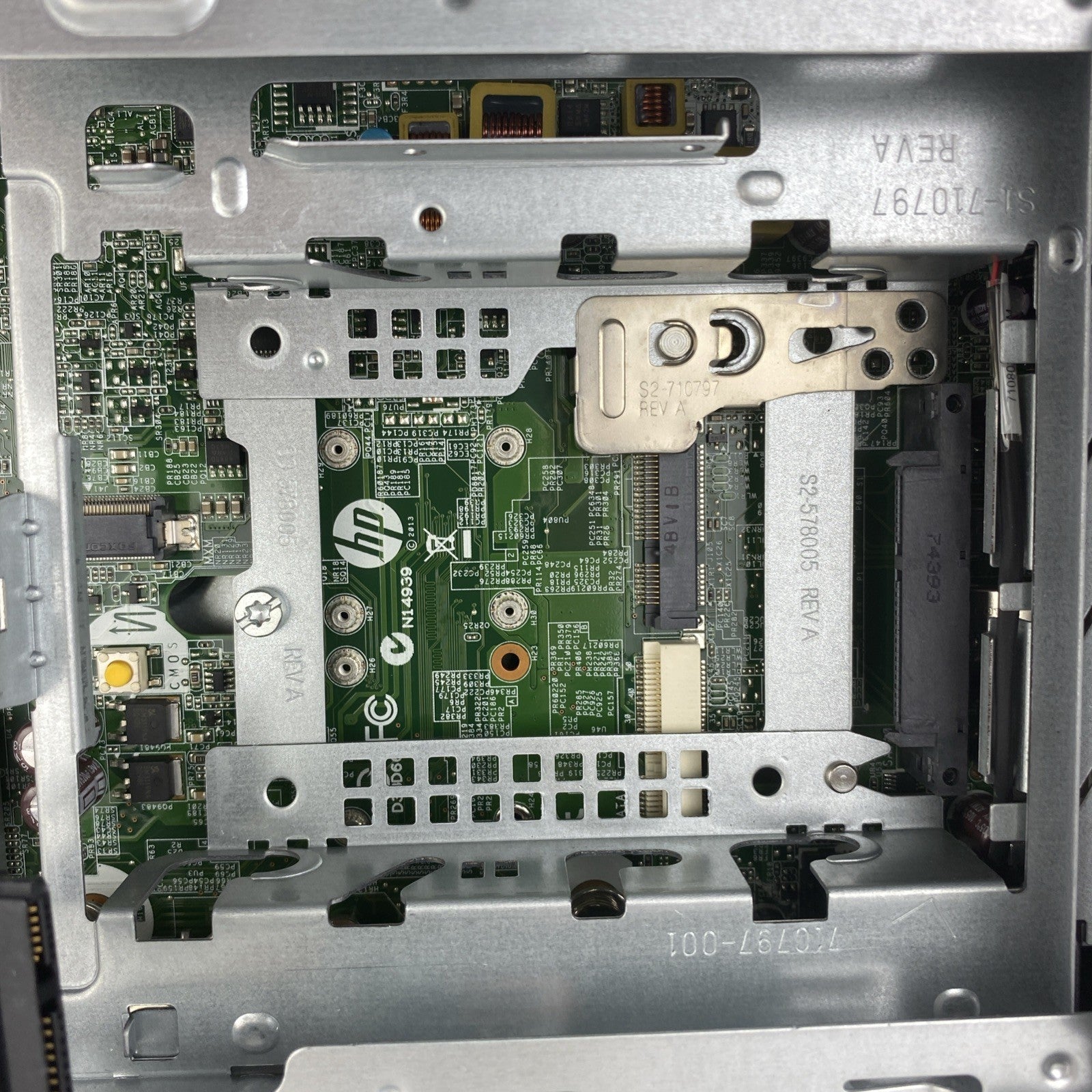 HP EliteDesk 800 G1 USDT Intel Core i5-4590s 3GHz 8GB RAM DVDRW No AC HDD No OS