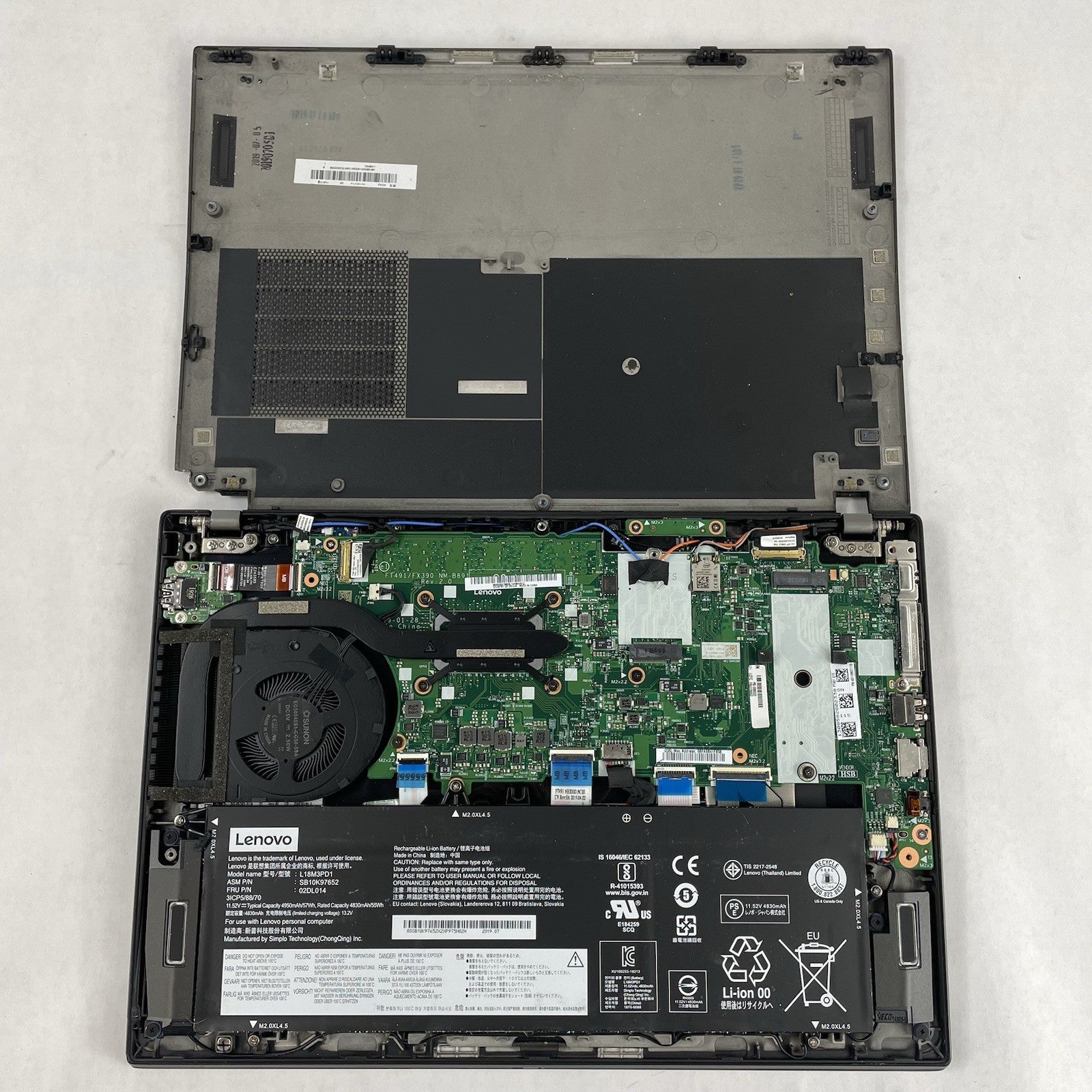 Lenovo ThinkPad T490s 14" i5-8365U 1.60 GHz 8 GB RAM No SSD/OS/AC - Bad Corner17