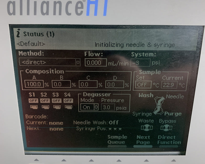 Waters Alliance HT E2795 Separations Module Power Tested