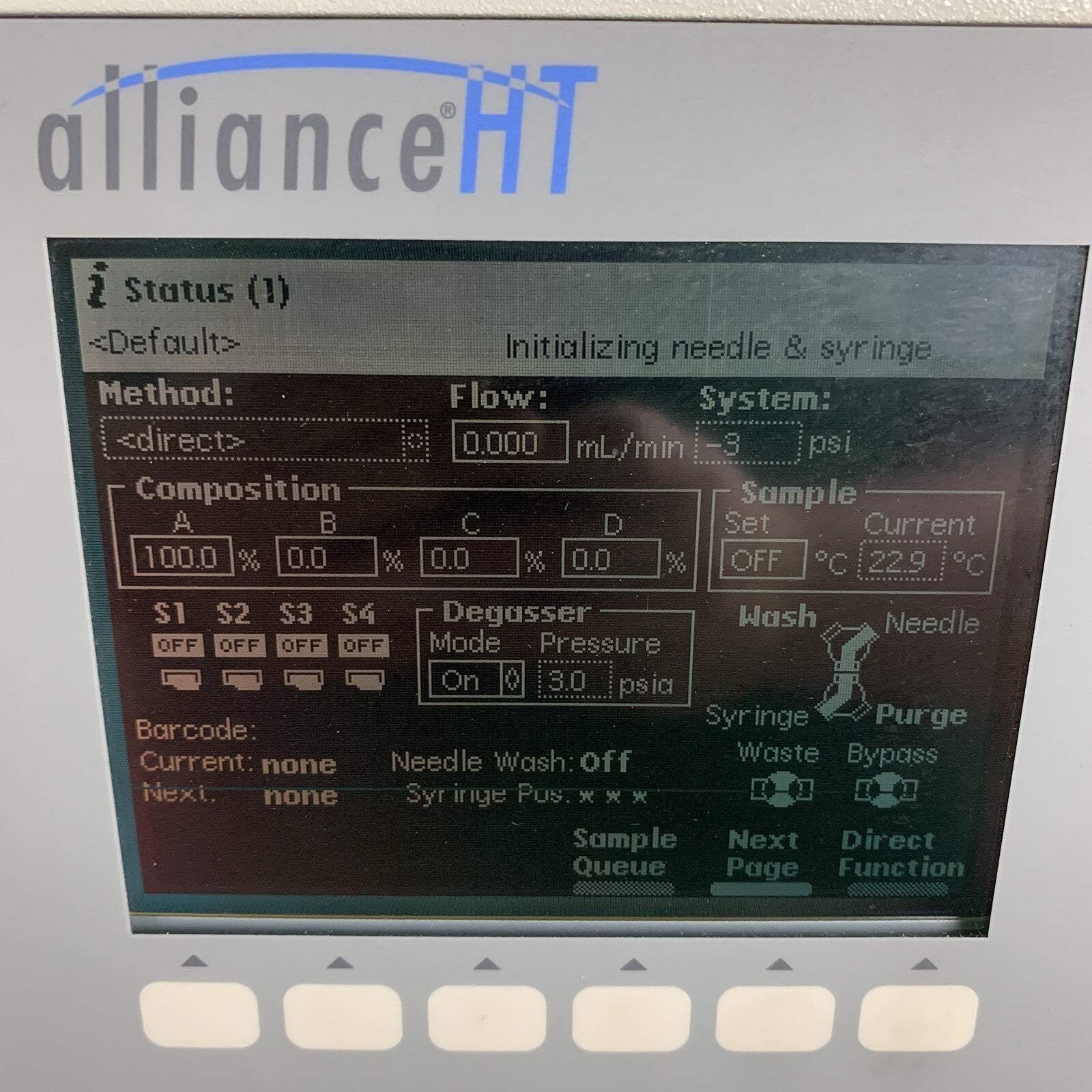 Waters Alliance HT E2795 Separations Module Power Tested