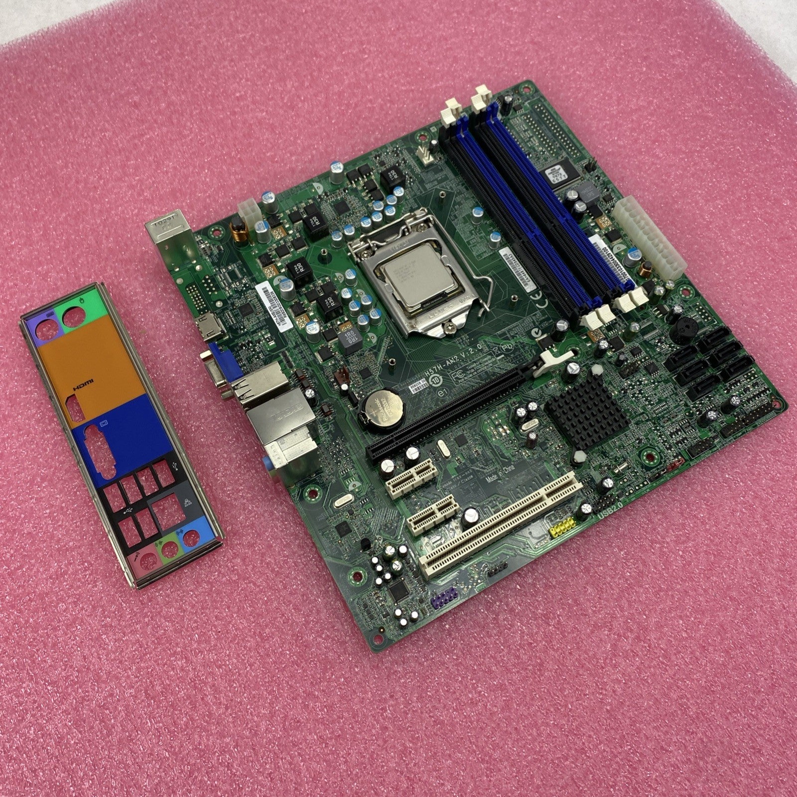 Gateway DX4840 Motherboard Intel Core i3-550 2.0GHz No RAM w/ Shield
