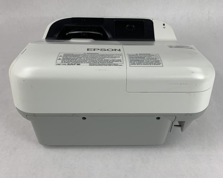 Epson H599A BrightLink 595Wi LCD Lamp Projector 3050 Lamp Hours No Remote