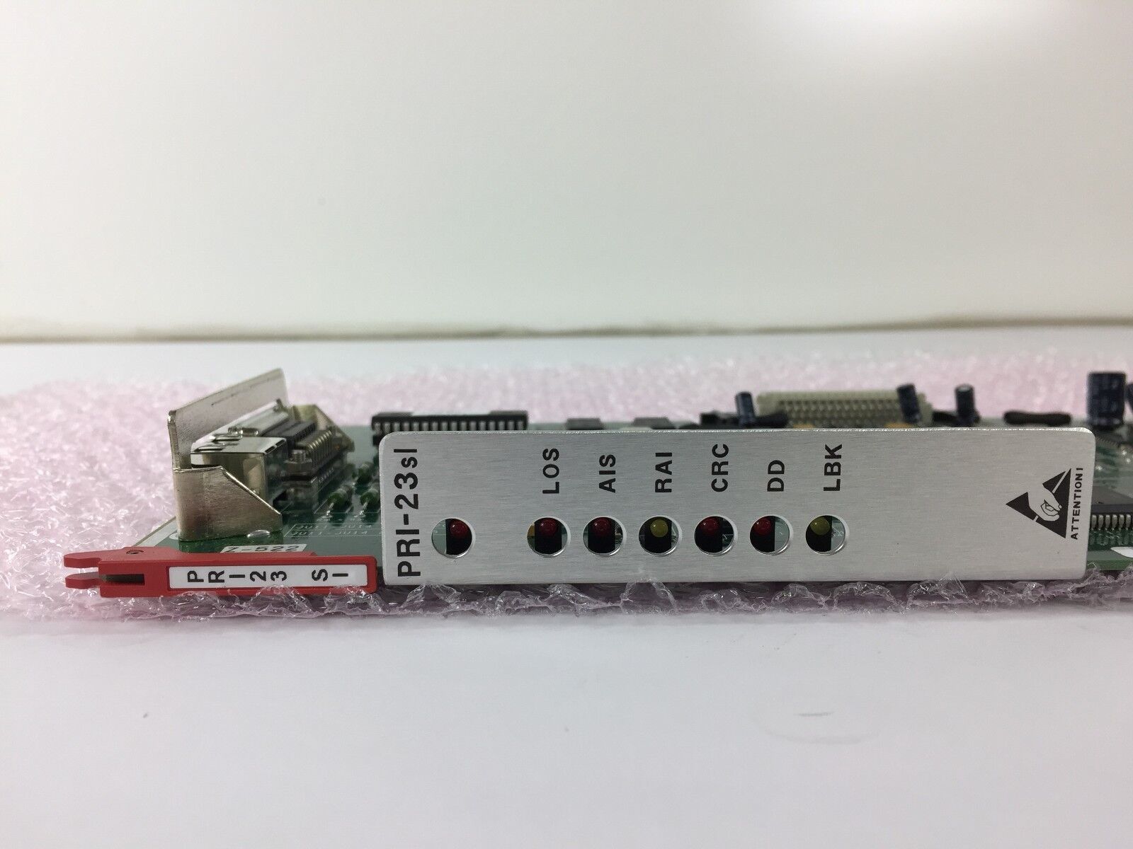 Tadiran Coral PRI-23 SL - 72449311100 PRI ISDN Card for Coral SL Circuit Card