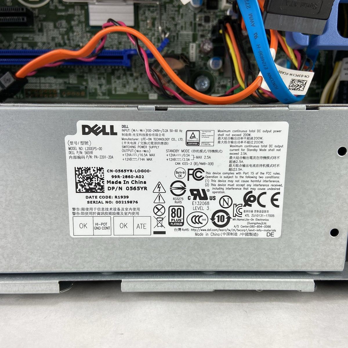 Dell Precision 3431 SFF Intel Core i5-9500 3GHz 8GB RAM No HDD No OS10