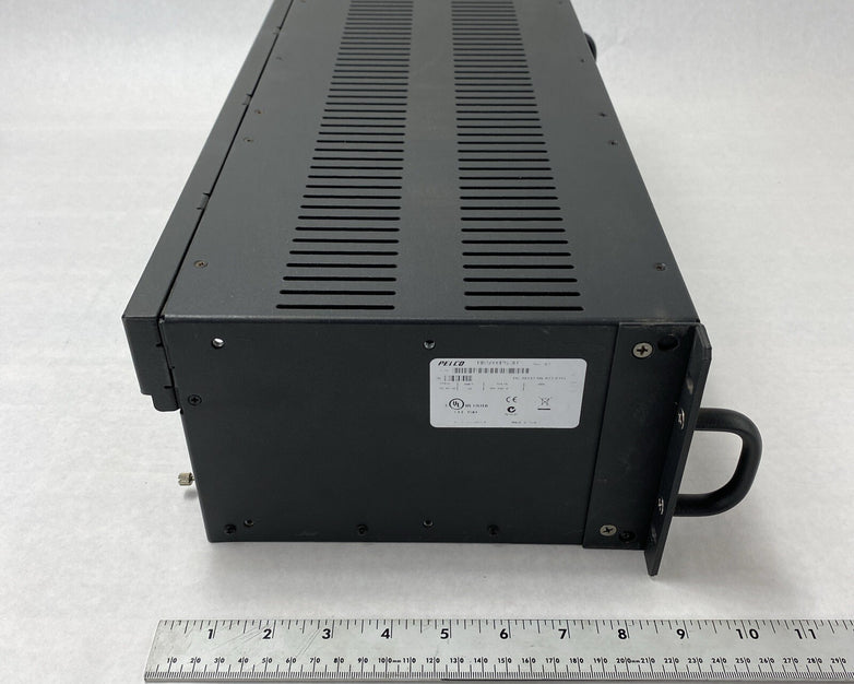 Pelco RK5000PS-3U Rack Mount Chassis For Fiber Optic And UTP Modules