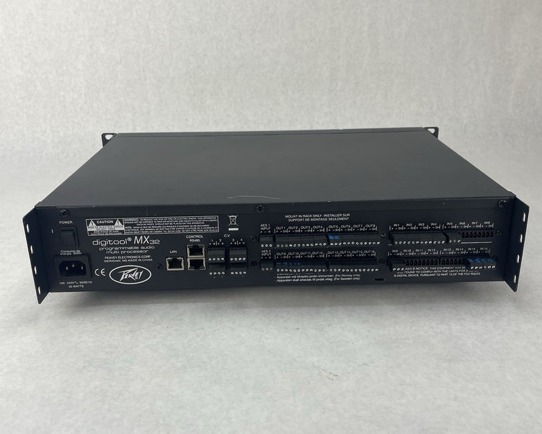 Peavey Digitool MX32 Programmable Digital Audio Multi Processor For Parts