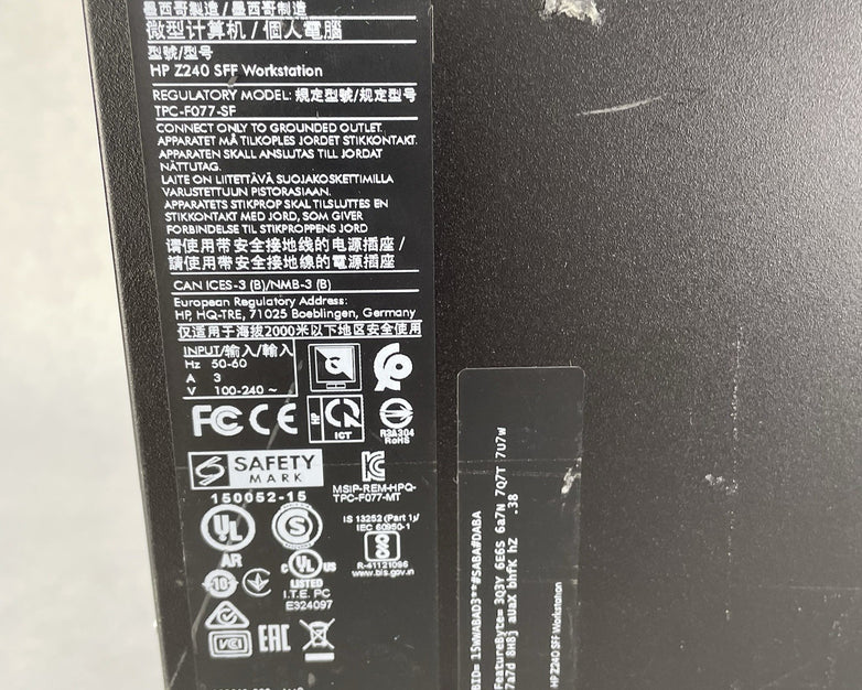 Lenovo ThinkCentre M82 Intel Core i5-3470 3.20 Ghz 4 GB RAM No HDD No OS