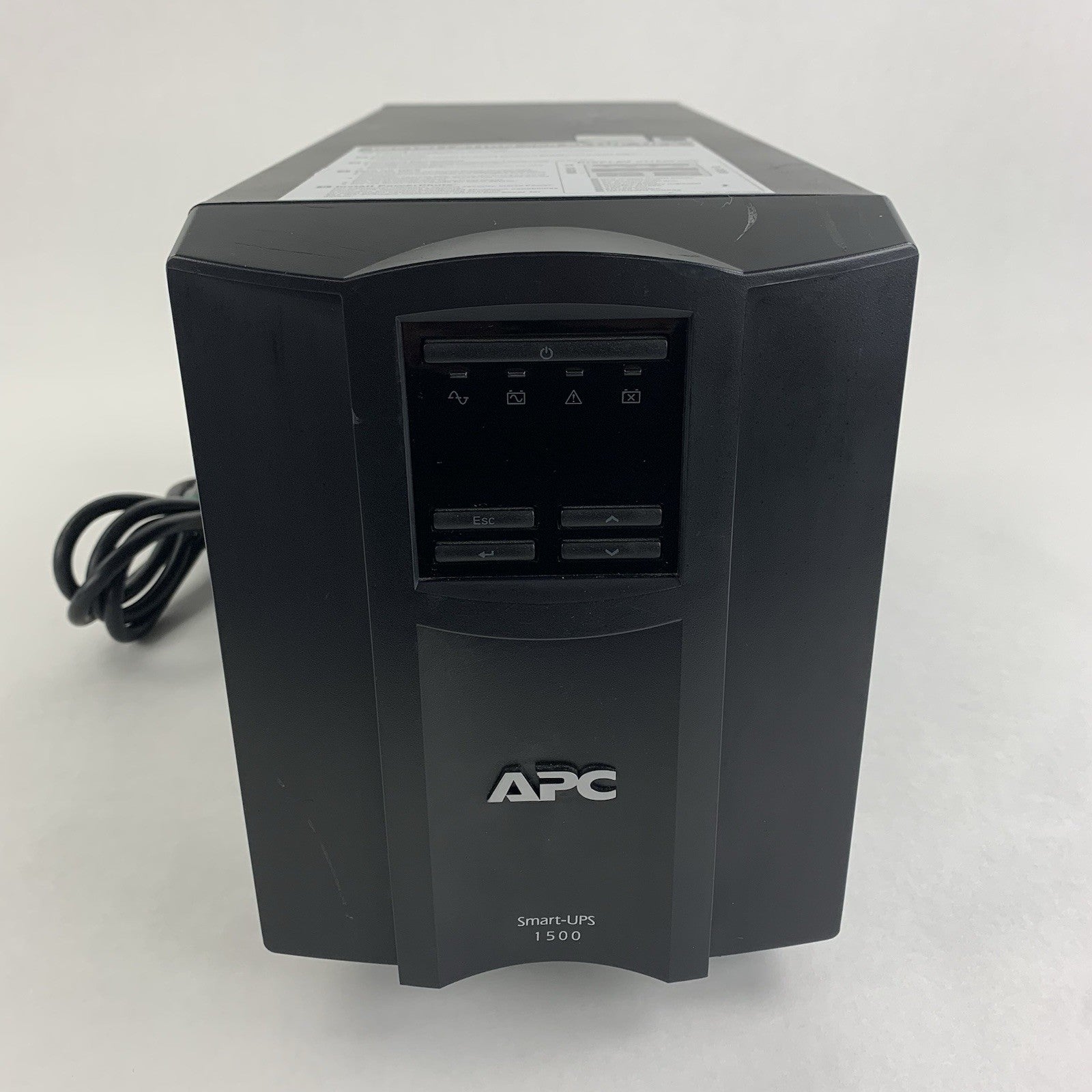 APC SMT1500 1500 120V 8 Outlet Battery Backup Power Supply Tested No Batteries1