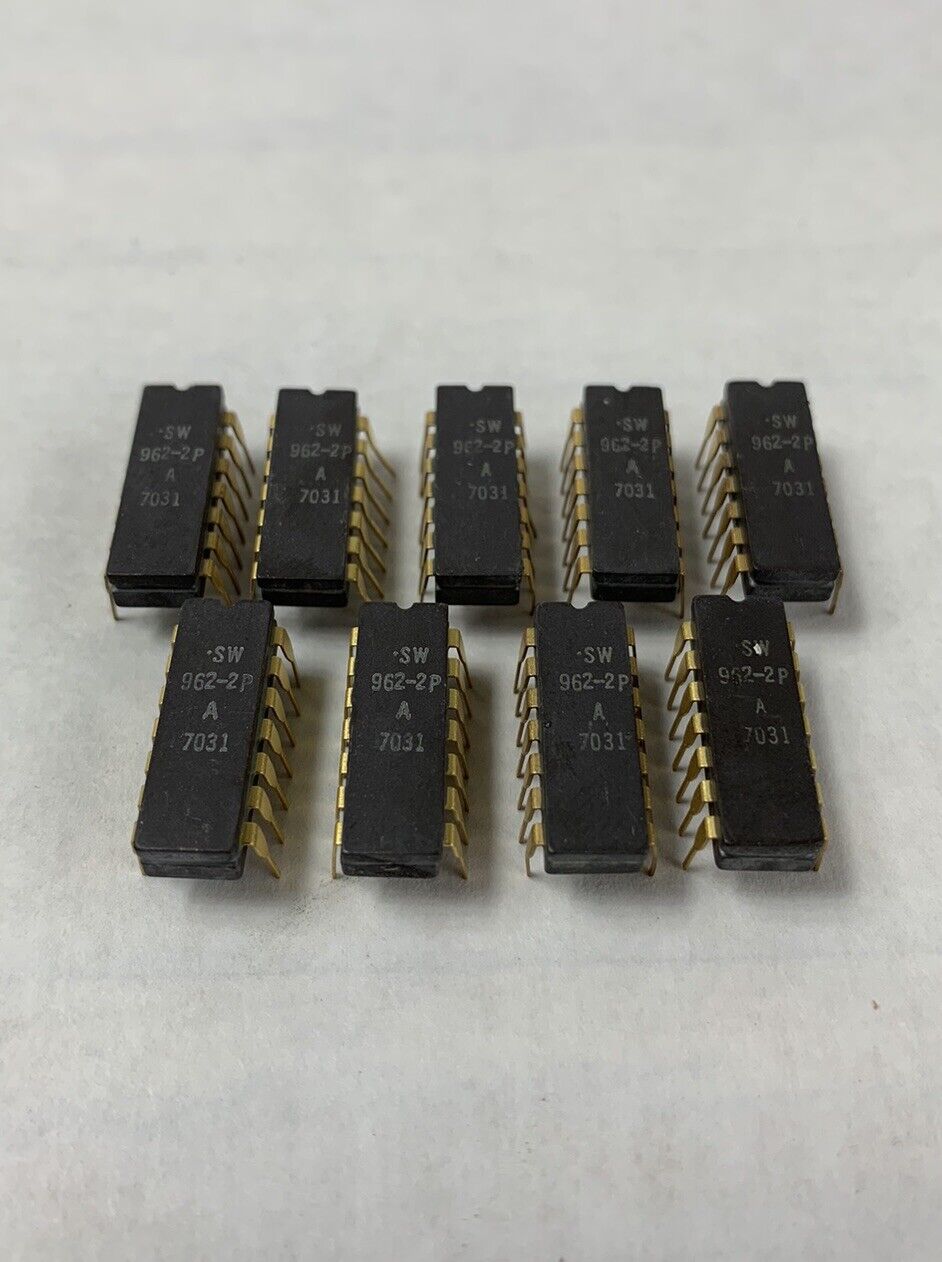 SW 962-2P Stewart Warner 14 Pin Gold Dip (Lot of 9)
