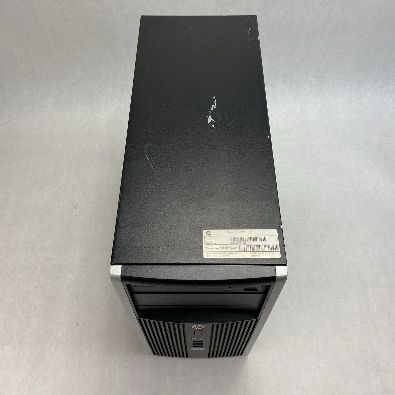 HP Compaq Pro 6300 MT Intel Core i5-3570 3.4GHz 4GB RAM No HDD No OS2
