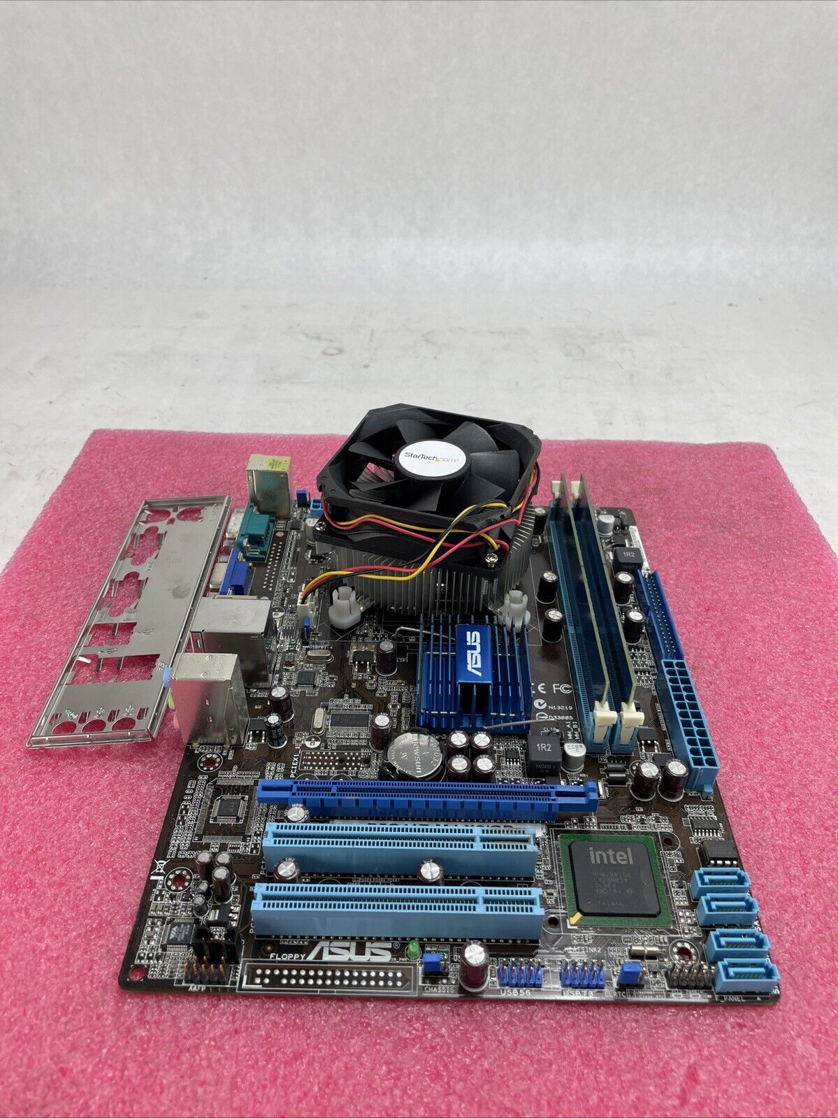 ASUS P5G41T-M Motherboard Intel Core 2 Duo E7500 2.93GHz 4GB RAM w/Shield