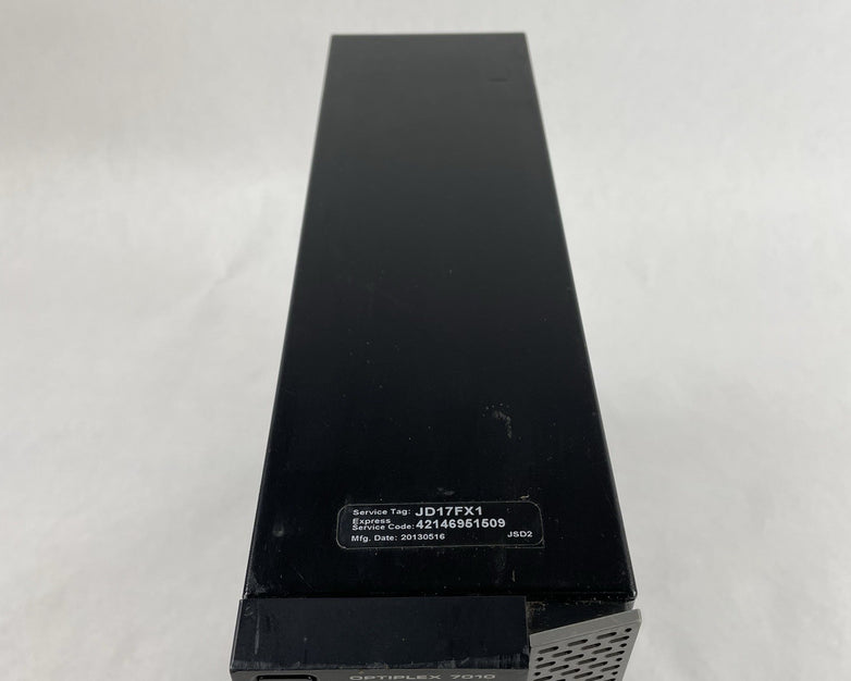 Dell Optiplex 7010 SFF i5-3570 3.40 GHz 4 GB RAM No HDD/OS
