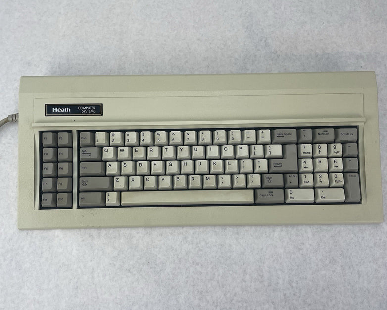 Heath Zenith Data Systems Z-150 Keyboard Green Alps Untested